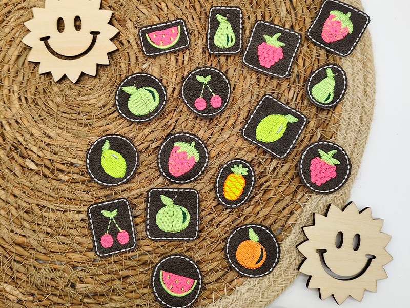 Preview: Label Früchte Set - ITH-Stickdatei